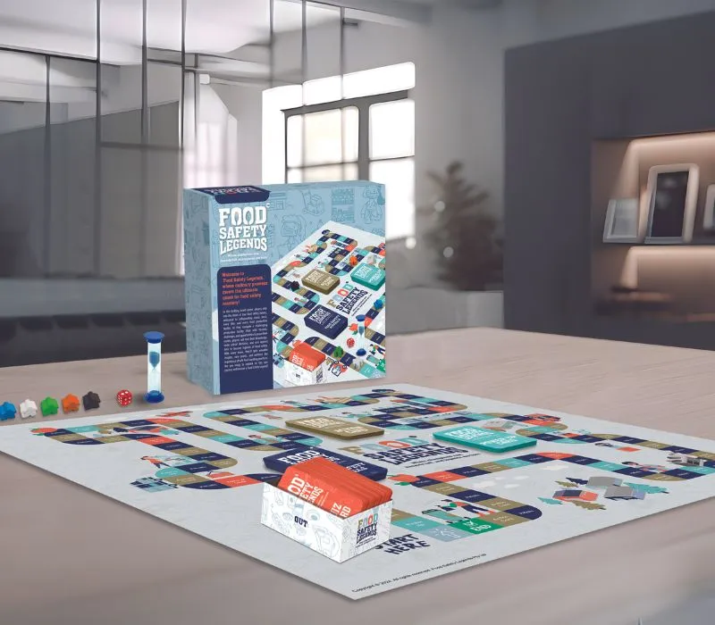 The Food Safety Legends board game